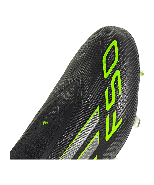 Adidas F50 Elite Laceless FG Electric Stealth